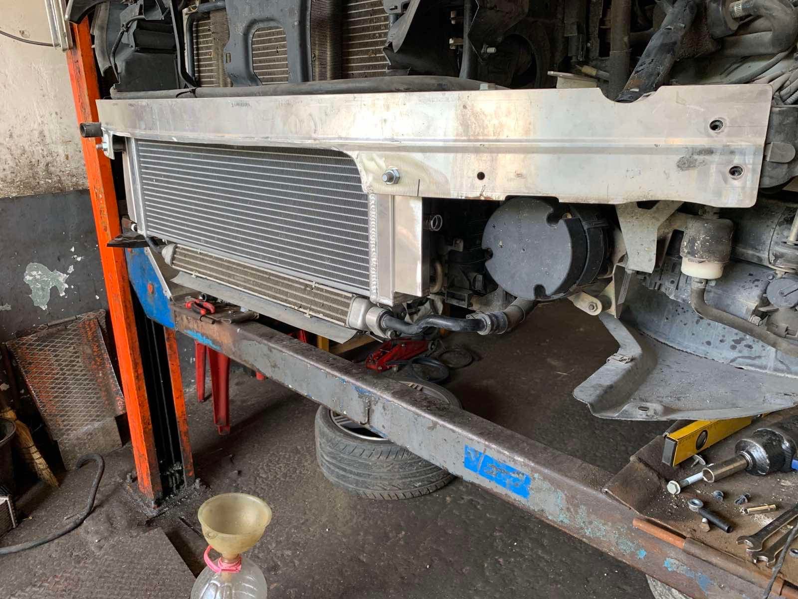 Heat Exchanger Intercooler M113K 55 AMG Mercedes E55, S55, CL55, SL55, CLS55 AMG - Image 13