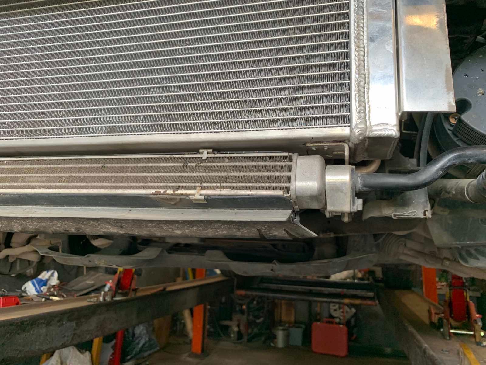 Heat Exchanger Intercooler M113K 55 AMG Mercedes E55, S55, CL55, SL55, CLS55 AMG - Image 14
