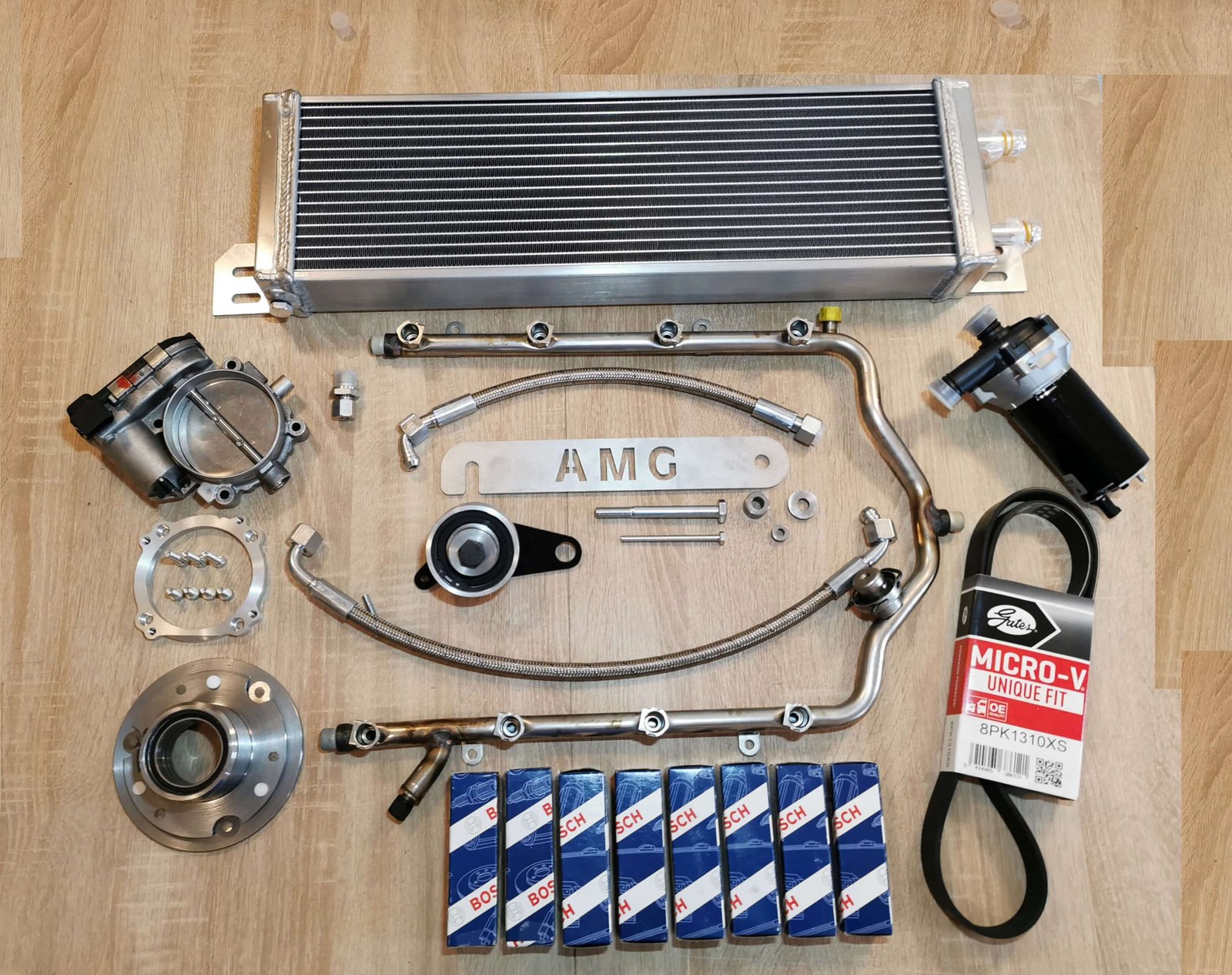 Mercedes M113K 55 AMG Kompressor Performance Kit 650 hp