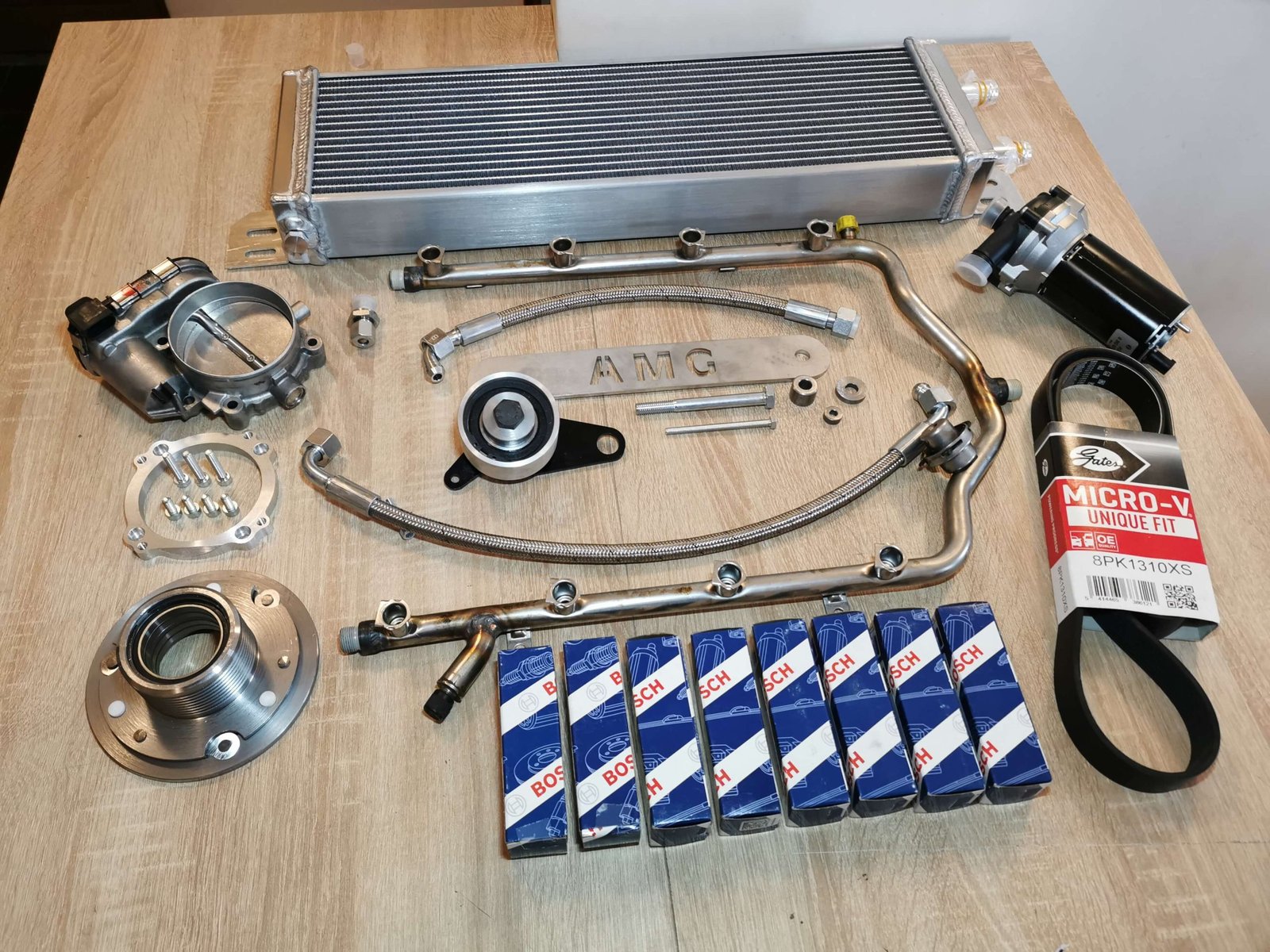 Mercedes M113K 55 AMG Kompressor Performance Kit 650 hp - Image 8