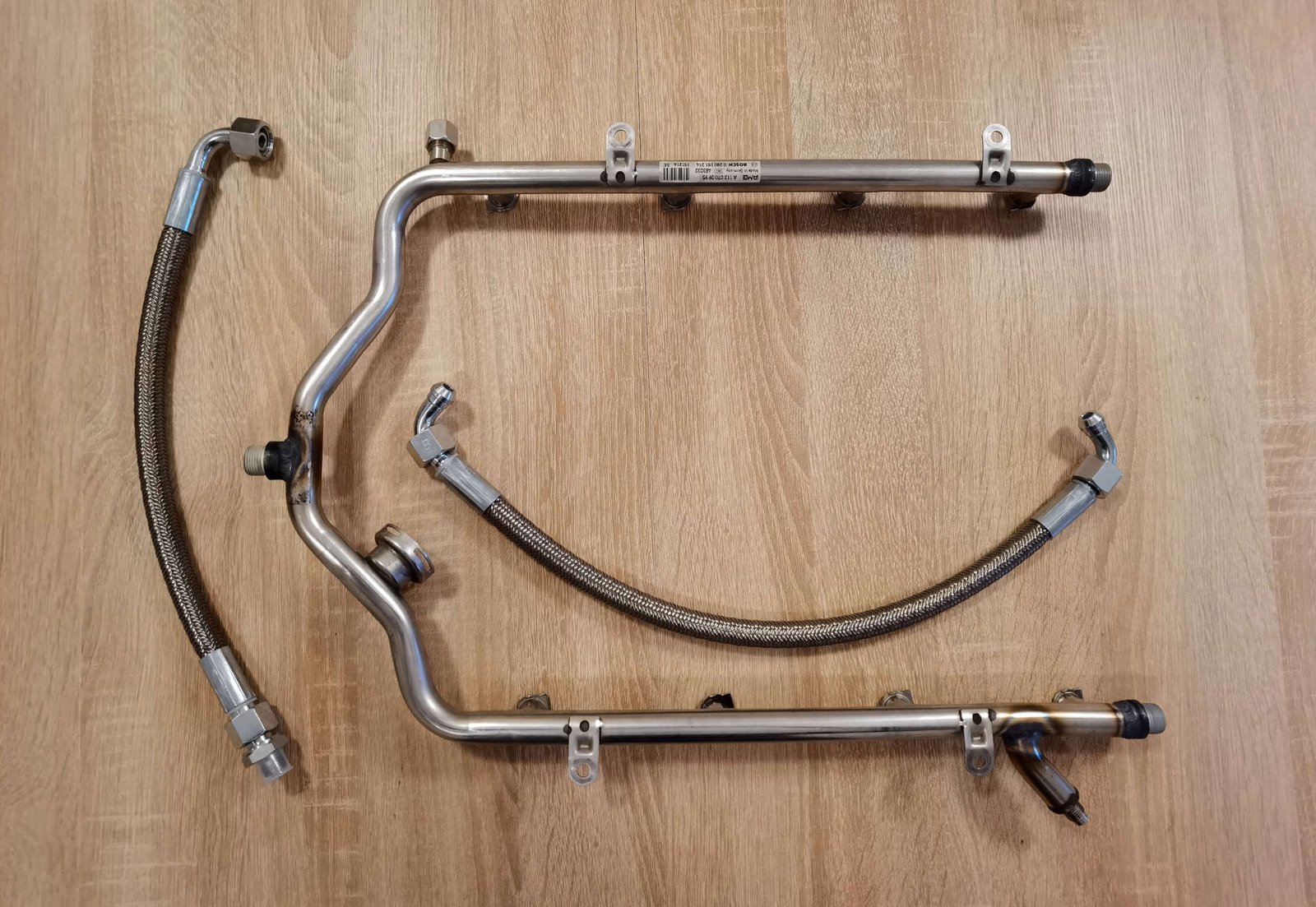 Looped Fuel Rail Mercedes M113K 55 AMG Kompressor + Returning Core - Image 5