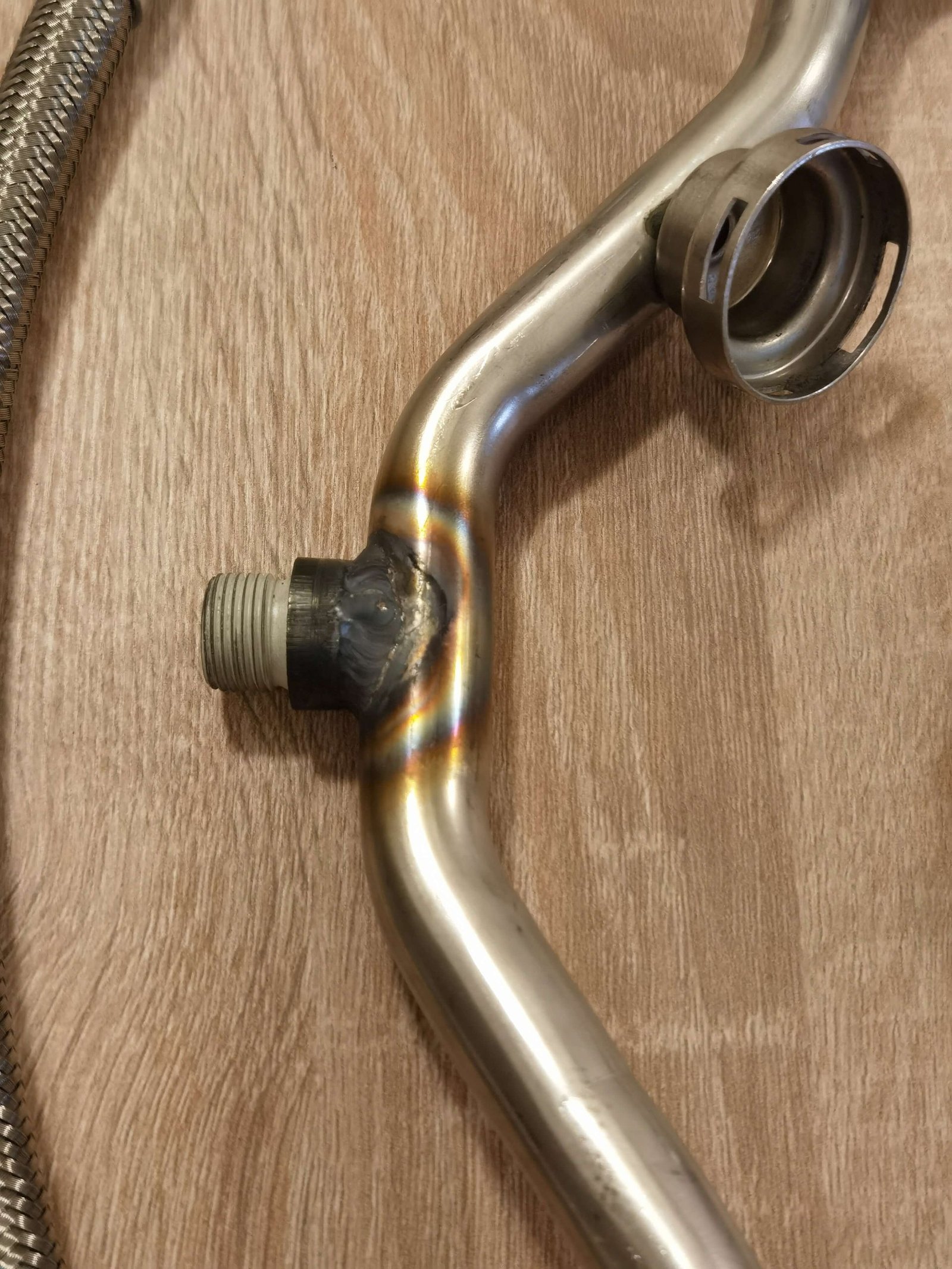 Looped Fuel Rail Mercedes M113K 55 AMG Kompressor + Returning Core - Image 9