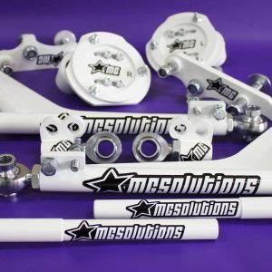 ⭐ BMW e30, e36, e46 M3 MAX Angle Steering Kit Adjustable Uniball Rod Ends Drift