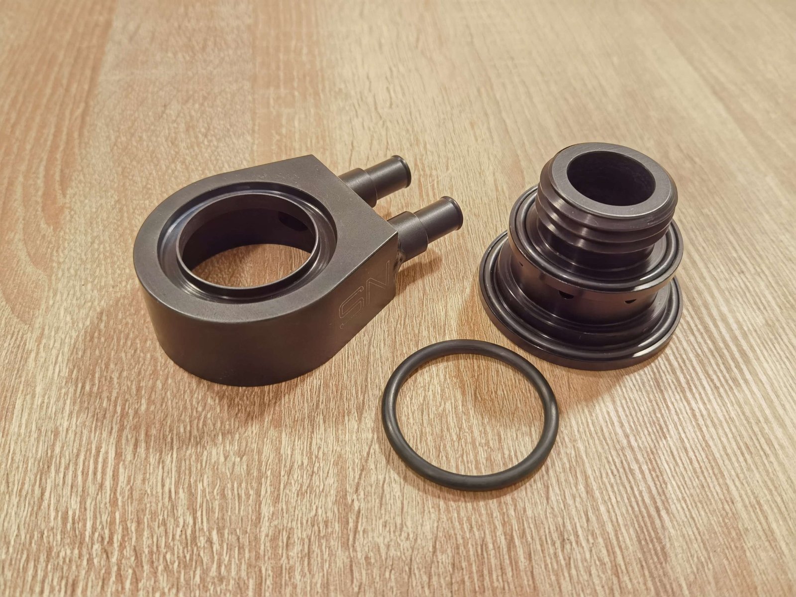 ⭐ Subaru Air/Oil Separator 2 Ports Performance Race Rally Drift Steel Black - Image 11