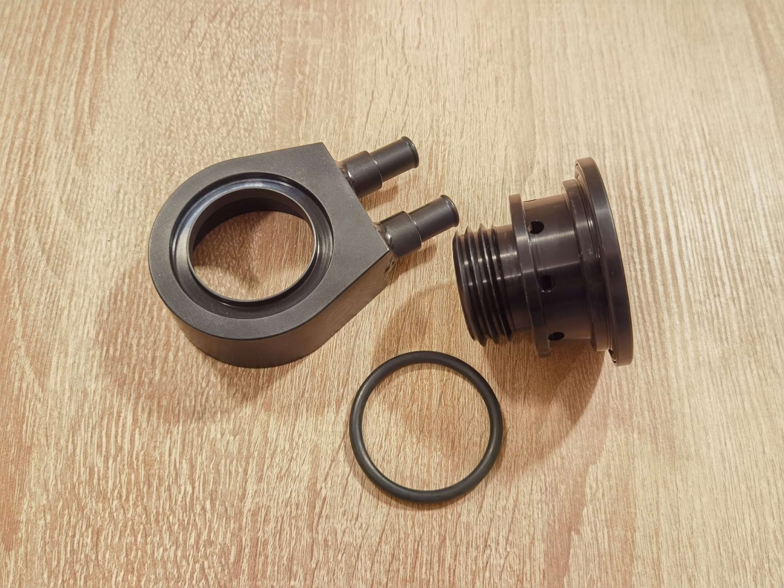 ⭐ Subaru Air/Oil Separator 2 Ports Performance Race Rally Drift Steel Black - Image 10