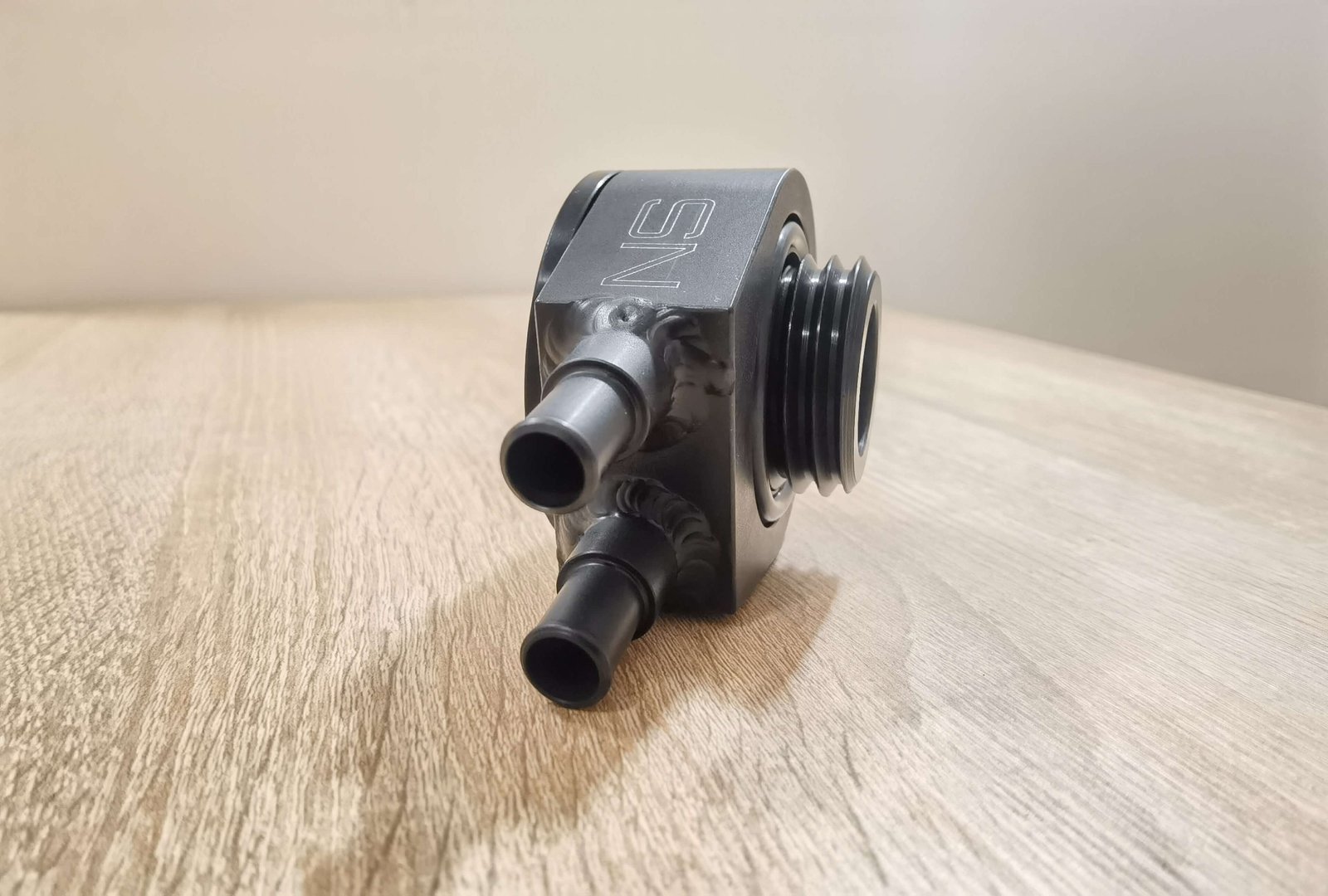 ⭐ Subaru Air/Oil Separator 2 Ports Performance Race Rally Drift Steel Black - Image 6