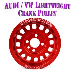 ⭐ Audi, VW, Skoda, Seat VAG 1.8T Turbo Lightweight Crank Pulley, Crankshaft 250g