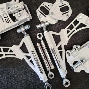 ⭐ BMW e92, e87, e82, E9X, E8X Max Angle Steering Kit Adjustable Uniball Front