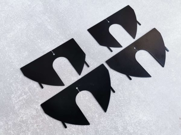 ⭐ BMW e46 Crosses Crosshairs  for Black Headlights Coupe, Cabrio, Sedan, Touring
