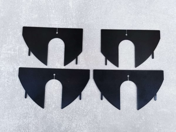 ⭐ BMW e46 Crosses Crosshairs  for Black Headlights Coupe, Cabrio, Sedan, Touring - Image 5