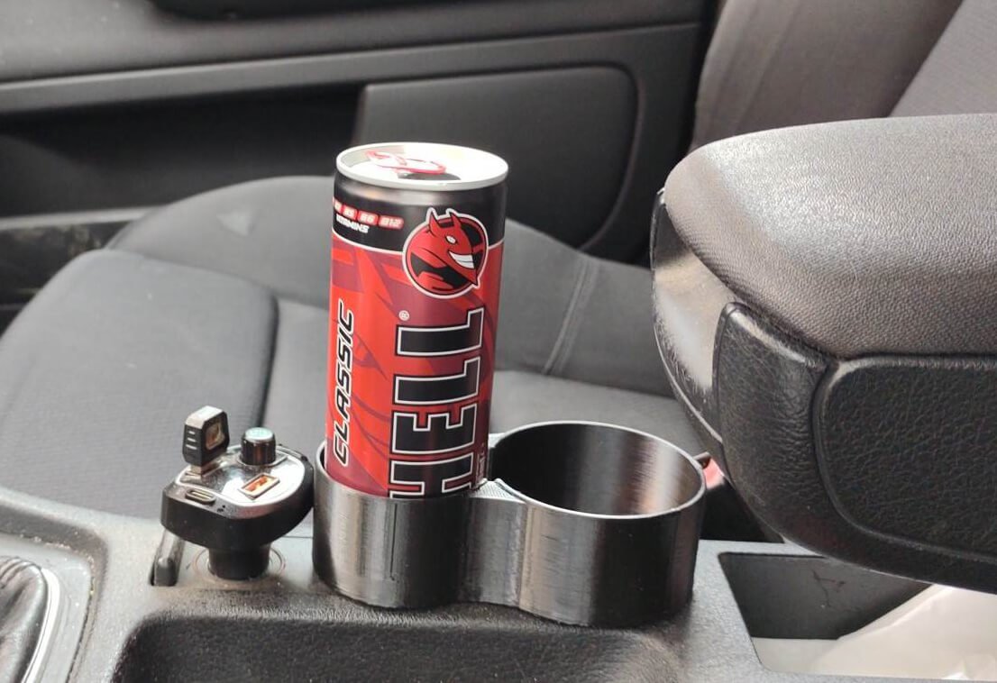 ⭐ Audi A4 B6, B7 Double Cup Holder for the Middle Storage Variant 2 - Image 3