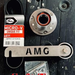 Belt Wrap Kit + Supercharger Pulley + Soft Tune for Mercedes M113K 55 AMG