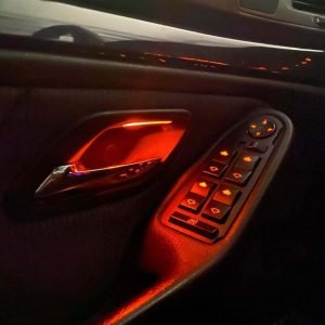 BMW E38 Illuminated Door Handles custom Modified Set of 4