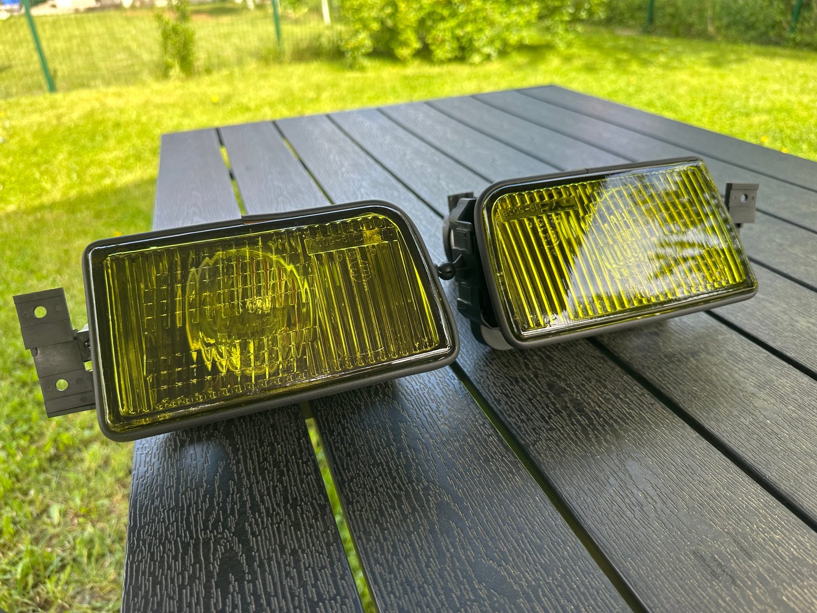 BMW E34 Yellow Euro Fog Lights L+R - Image 8